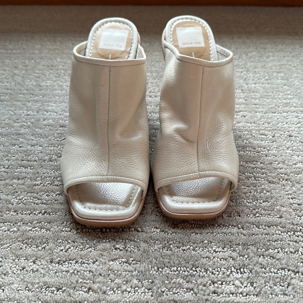 Off-White Dolce Vita miles with a chunky heel - Worn 2 times.